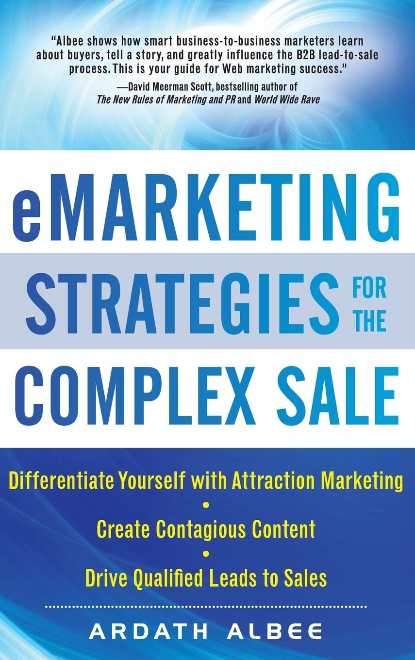 eMarketing strategies for the complex sale