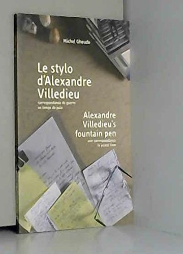 Le stylo d'Alexandre de Villedieu